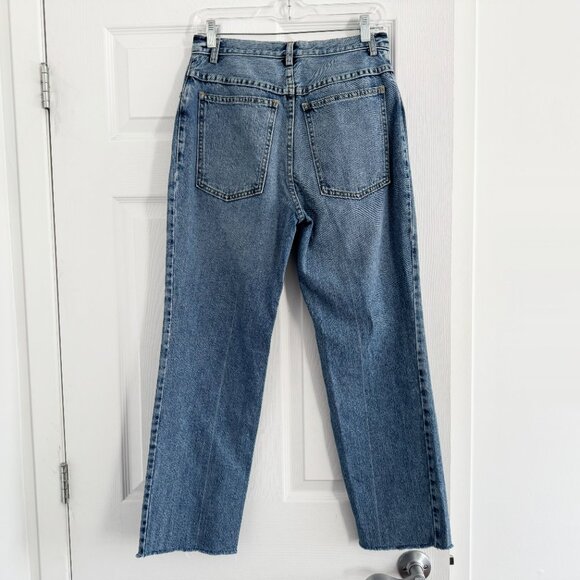 Rachel Comey Cropped Jeans with Frayed Hem, size 4 - Picture 6 of 6